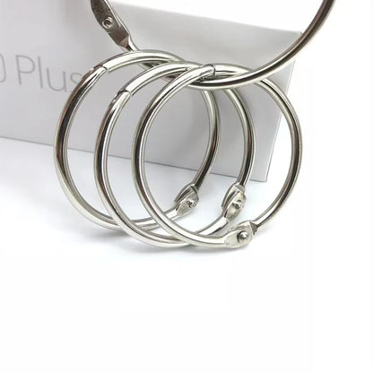 Openable Metal Book Binding Rings for Albums, Crafts & Organizers