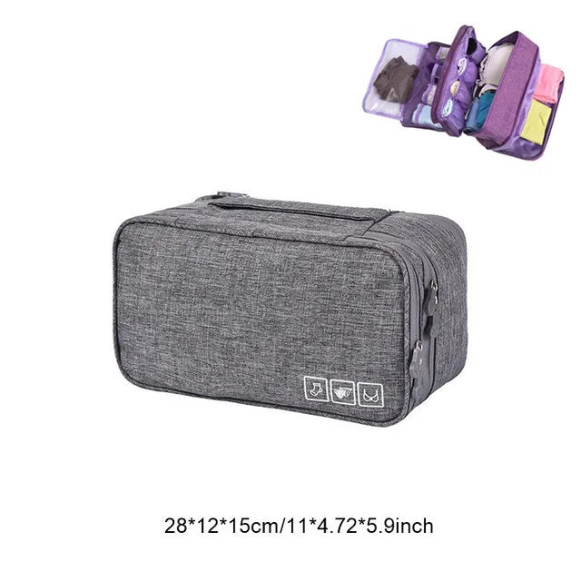 Travel Underwear & Clothing Storage Organizer Bag