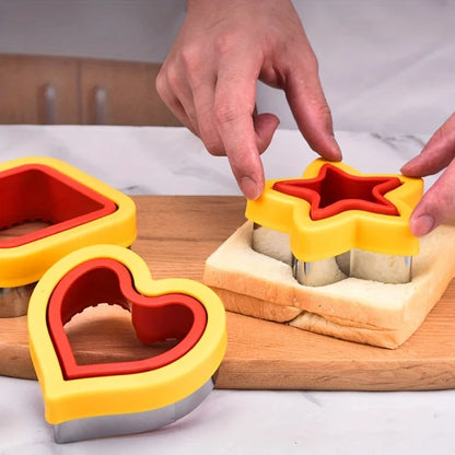 Multi-Purpose Sandwich, Toast & Fruit Shape Cutter