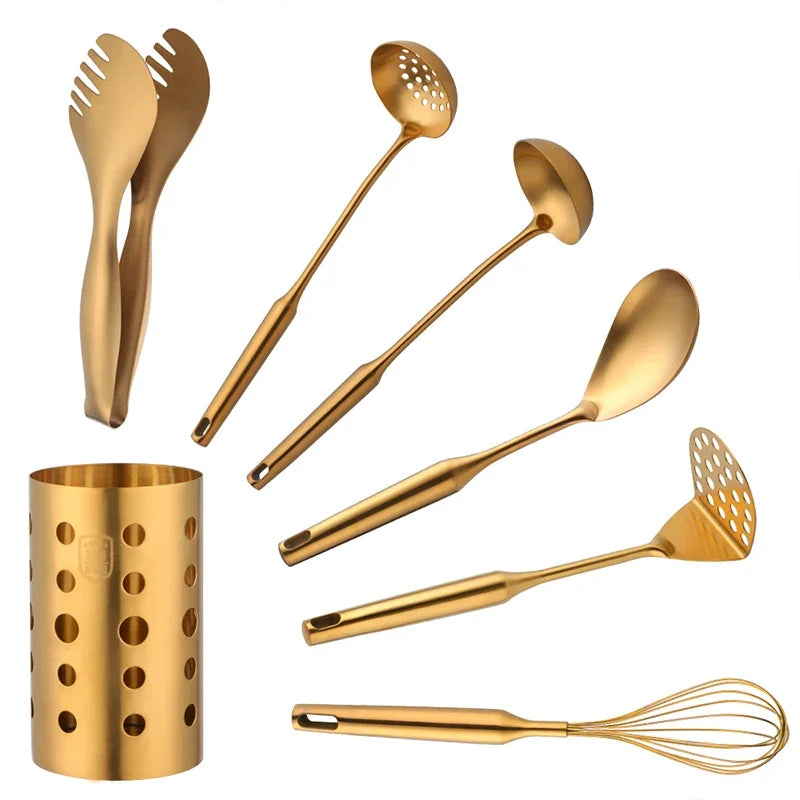 Stainless Steel Kitchen Utensil Set