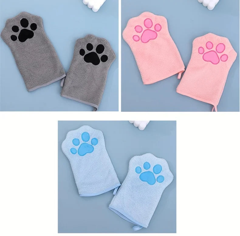 Quick-Dry Pet Grooming Glove