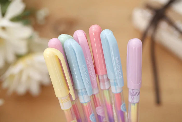 Rainbow Glitter Gel Pen
