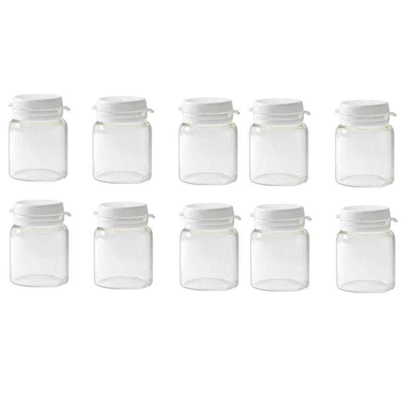 Travel Refillable Cream Containers with Lids