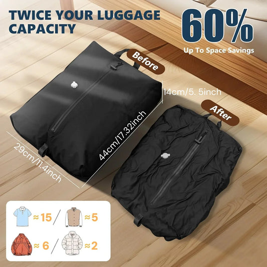 Travel Vacuum Storage Bags for Space Saving Packing