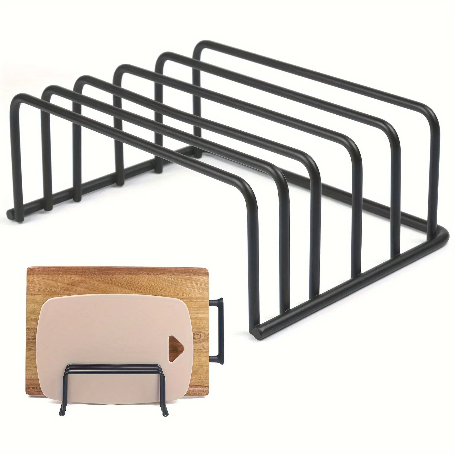 Kitchen Cutting Board Storage Rack