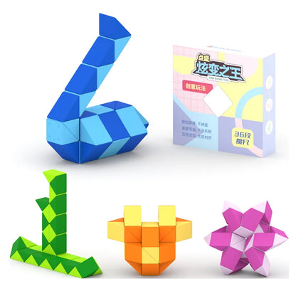 DianSheng Rainbow Magic Ruler Snake Puzzle
