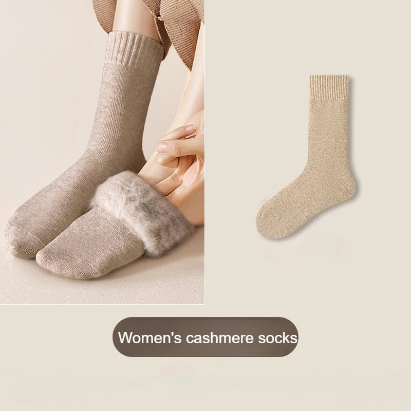 Women’s Wool Blend Thermal Socks 5 Pairs