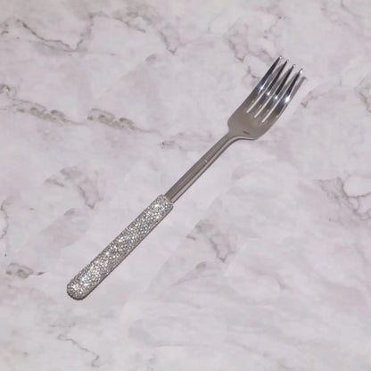 Luxury Diamond 304 Stainless Steel Cutlery Set