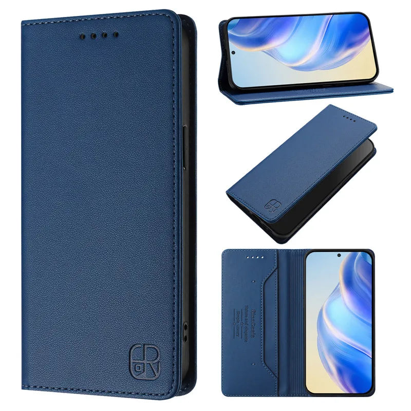 Luxury Wallet Flip Case for Vivo Smartphones