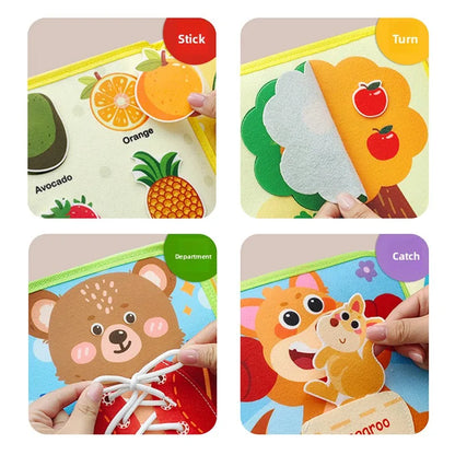 Felt Busy Book for Toddlers