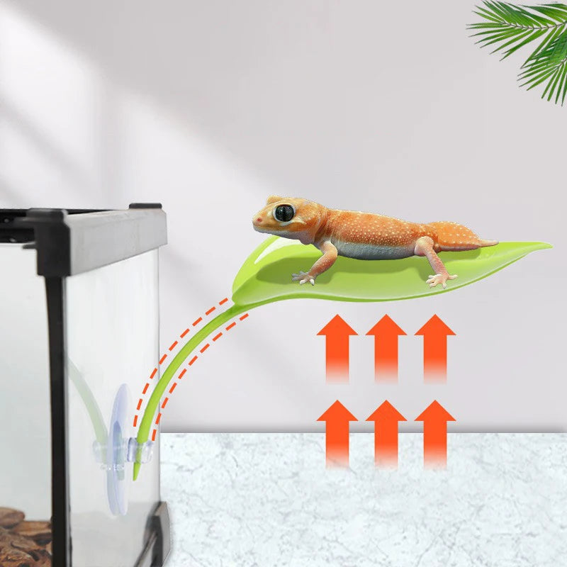 Reptile Leaf Hammock with Suction Cups
