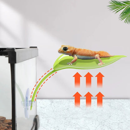 Reptile Leaf Hammock with Suction Cups