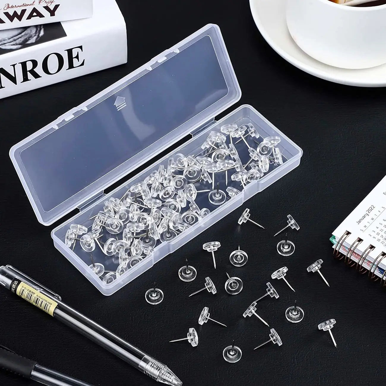 Transparent Push Pins