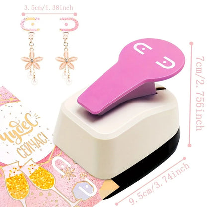 Portable Earring Card Hole Punch