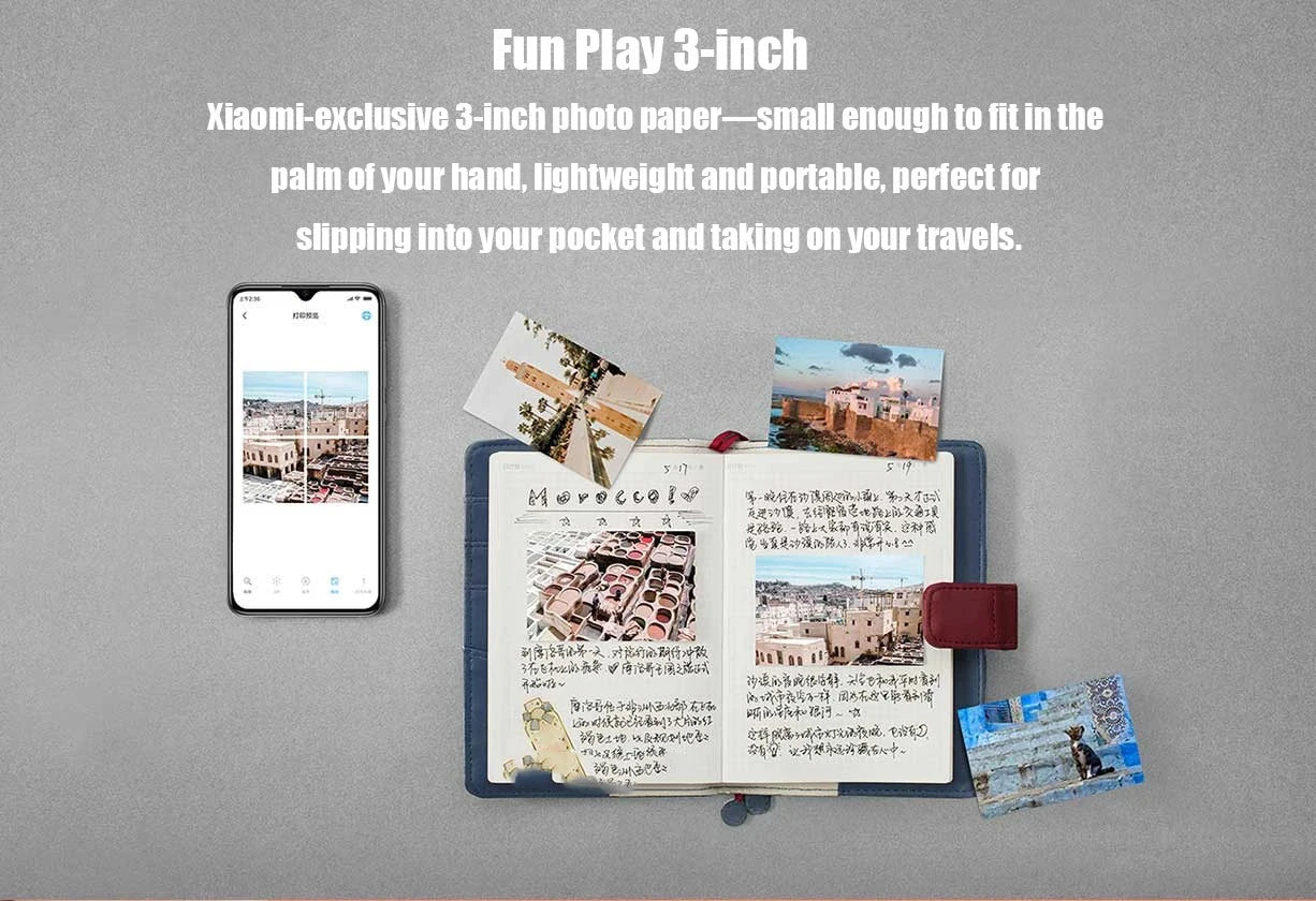 Xiaomi ZINK Self-Adhesive Photo Paper for Pocket Printer