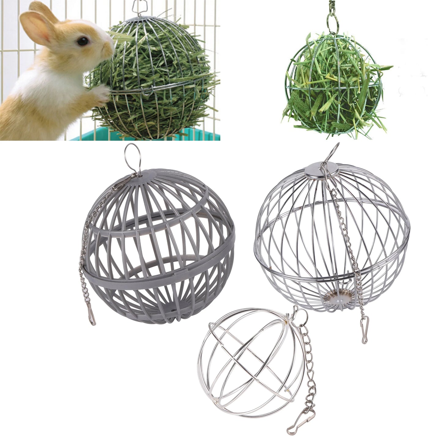 Pet Rabbit Hay Feeder Ball