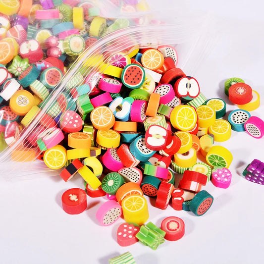 Mini Fruit Shaped Erasers