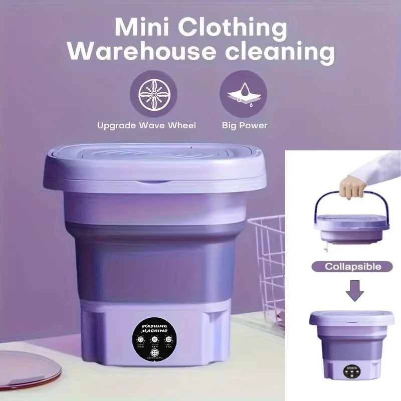 Foldable Mini Washing Machine