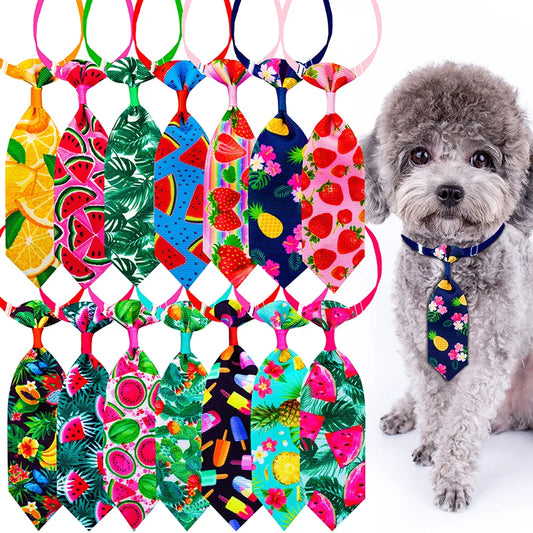Dog Bow Tie Grooming Accessories Set