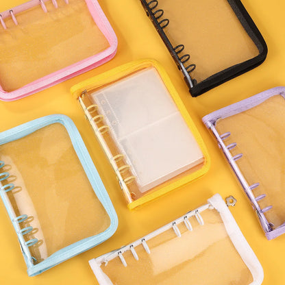 Transparent A5 Ring Binder Organizer