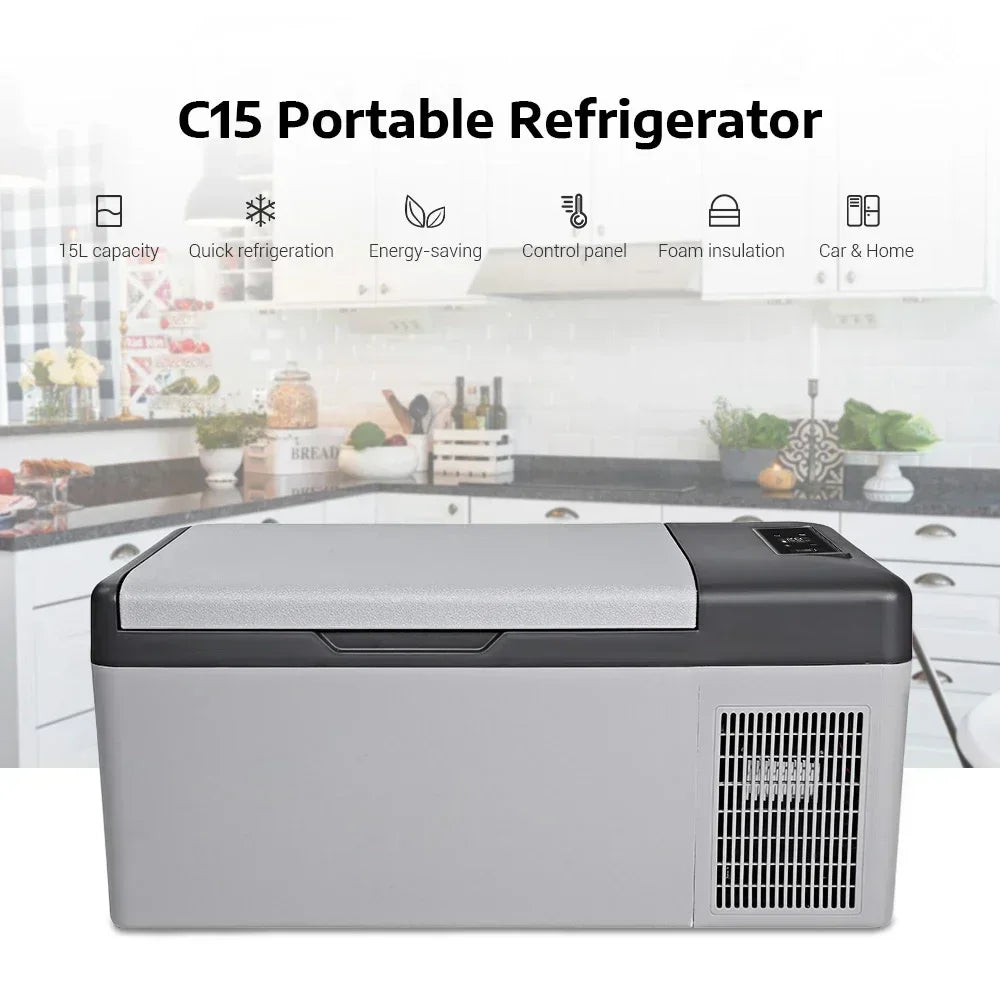 Portable Car Fridge & Compressor Freezer