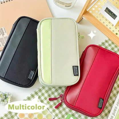 Oxford Multi-Pocket Pencil Case