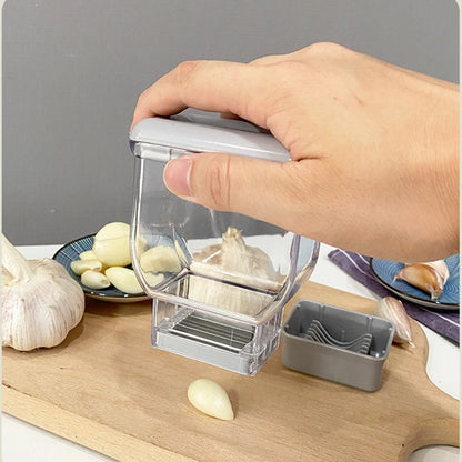 Manual Pressing Garlic Grater Cutter