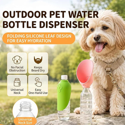 Portable Dog Water Bottle Adapter