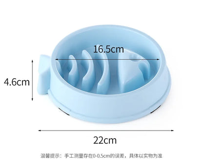 Slow Feeder Pet Bowl