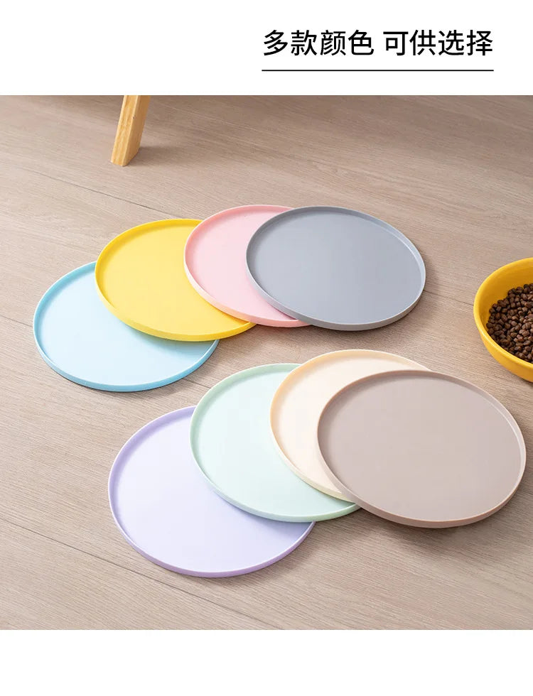 Waterproof Non-Slip Pet Bowl Mat for Dogs & Cats