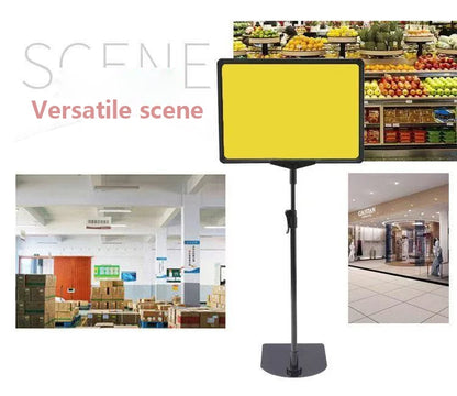 Adjustable Retail Price Display Stand