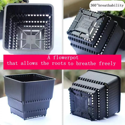 Breathable Mesh Nursery Pots for Succulents & Seedlings