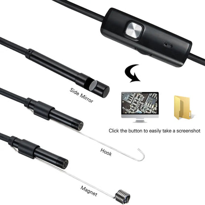 Flexible Waterproof Inspection Camera for Android Phones & Windows PCs