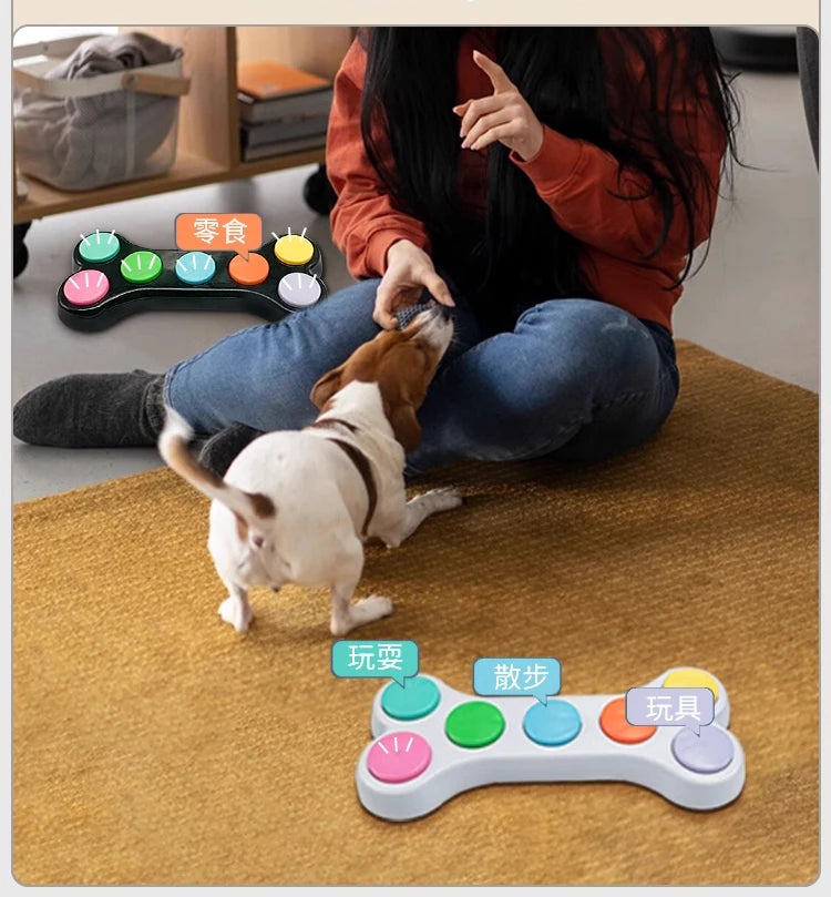 Recordable Pet Communication Buttons Soundboard