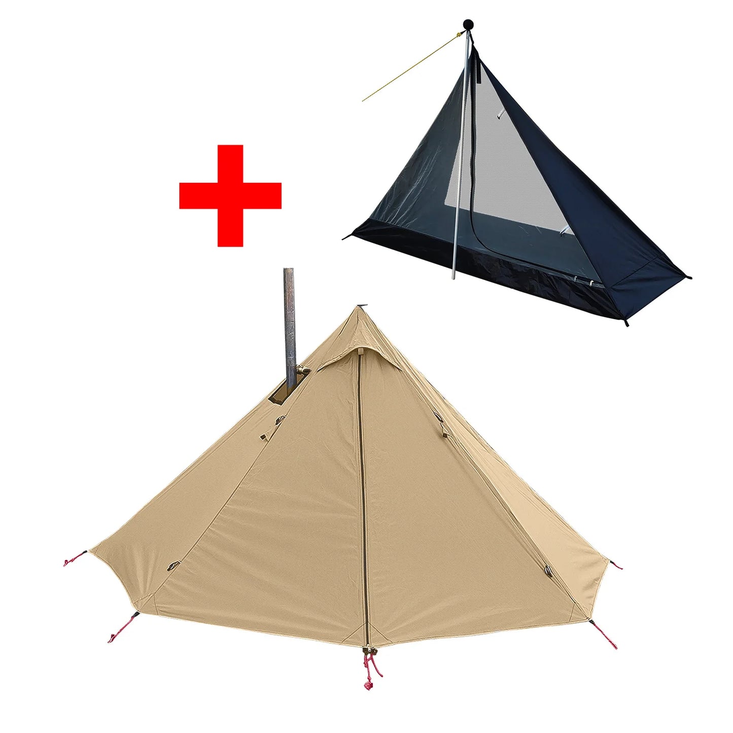 Top Lander 1 Person Camping Hot Tent