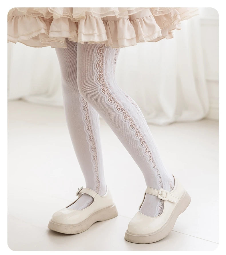 Thin Breathable Baby Girl Tights