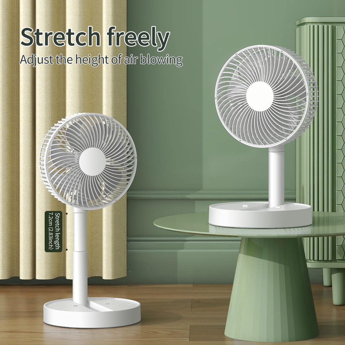USB Foldable Mini Desk Fan
