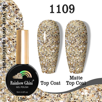 Rainbow Ghini 15ML HEMA & TPO Free Gel Nail Polish
