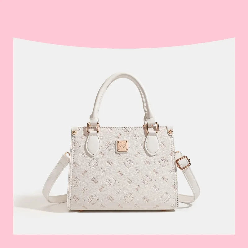 Elegant Leather Diaper Tote Bag