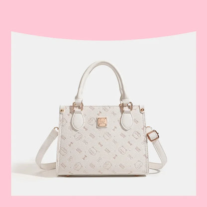 Elegant Leather Diaper Tote Bag