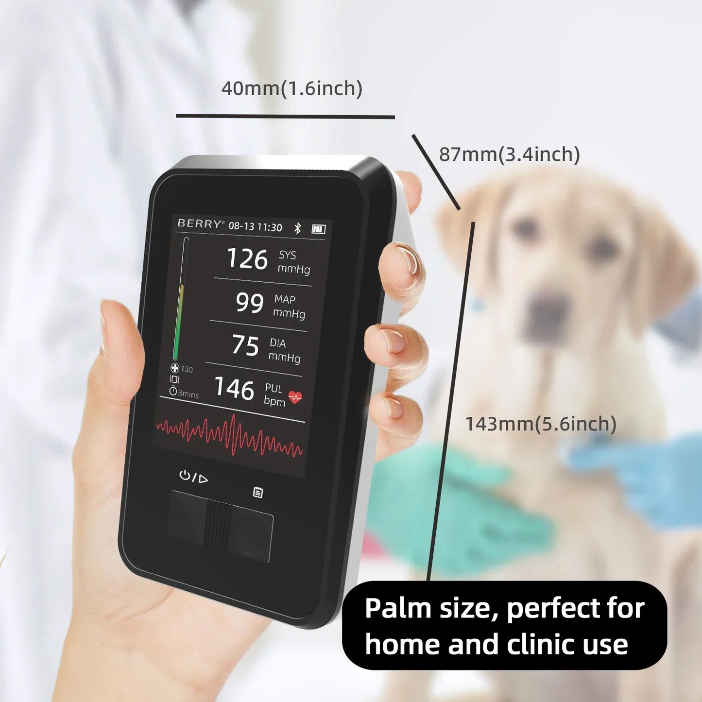 Pepultech BMN35 Veterinary Blood Pressure Monitor