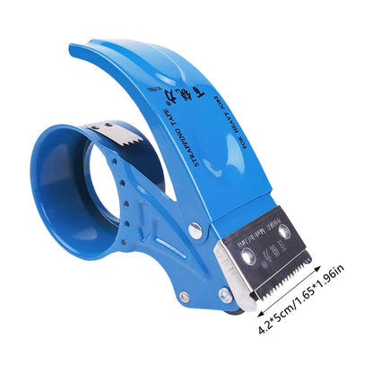 Heavy-Duty Packaging Tape Dispenser with Metal Cutter