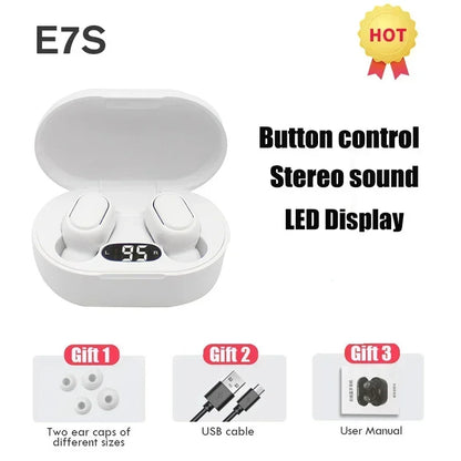 E7S TWS Wireless Earbuds