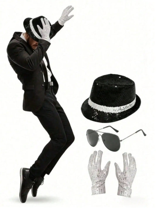Michael Jackson Inspired Costume Accessories Set