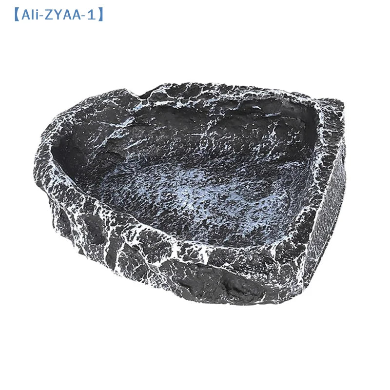 Natural Rock Reptile Feeding & Water Bowl