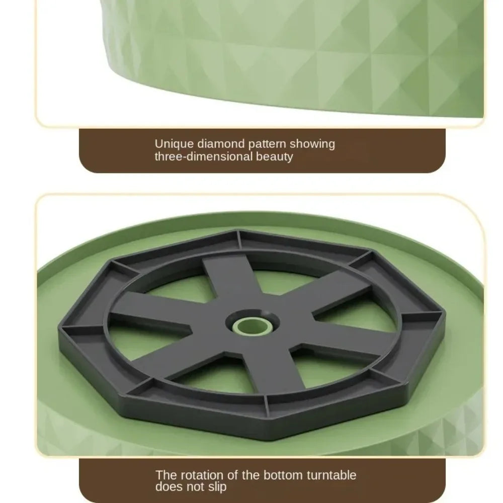 360° Rotating Kitchen Storage Organizer