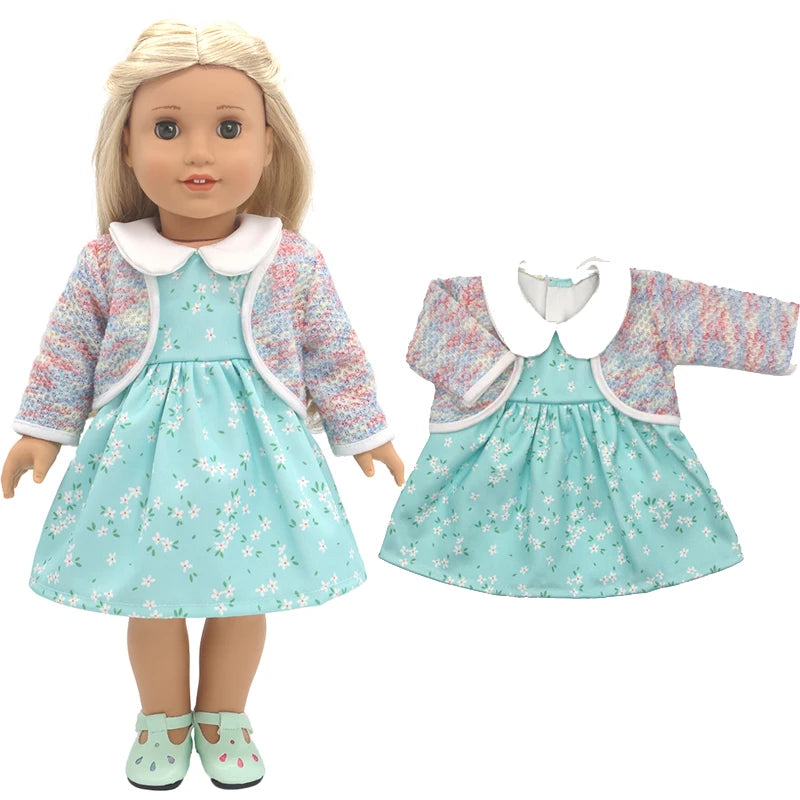 18 Inch  Baby Girl Doll Clothes