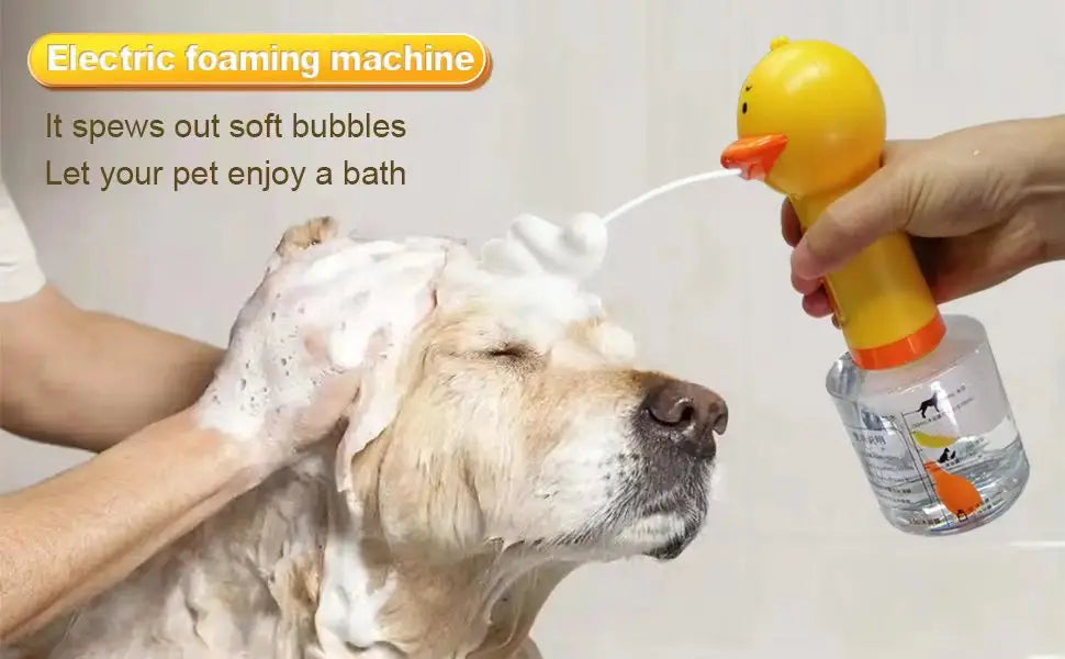 Automatic Pet Foam Shampoo Dispenser