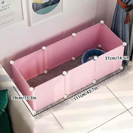 Small Dog Indoor Cage with Protective Fence