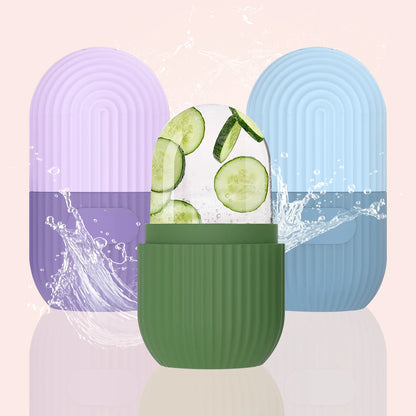 Reusable Silicone Ice Face Roller for Skincare
